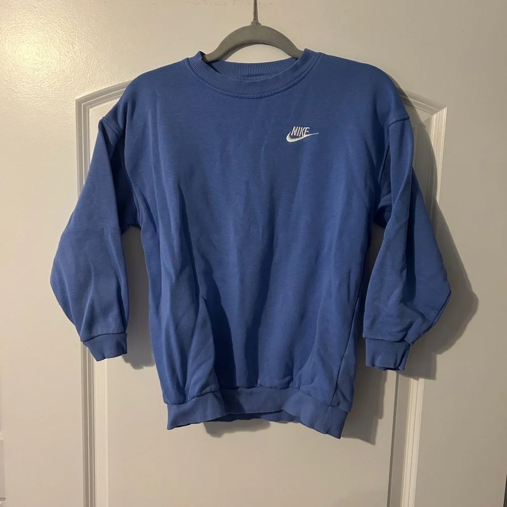 Nike Men's Crewneck in Vibrant Blue